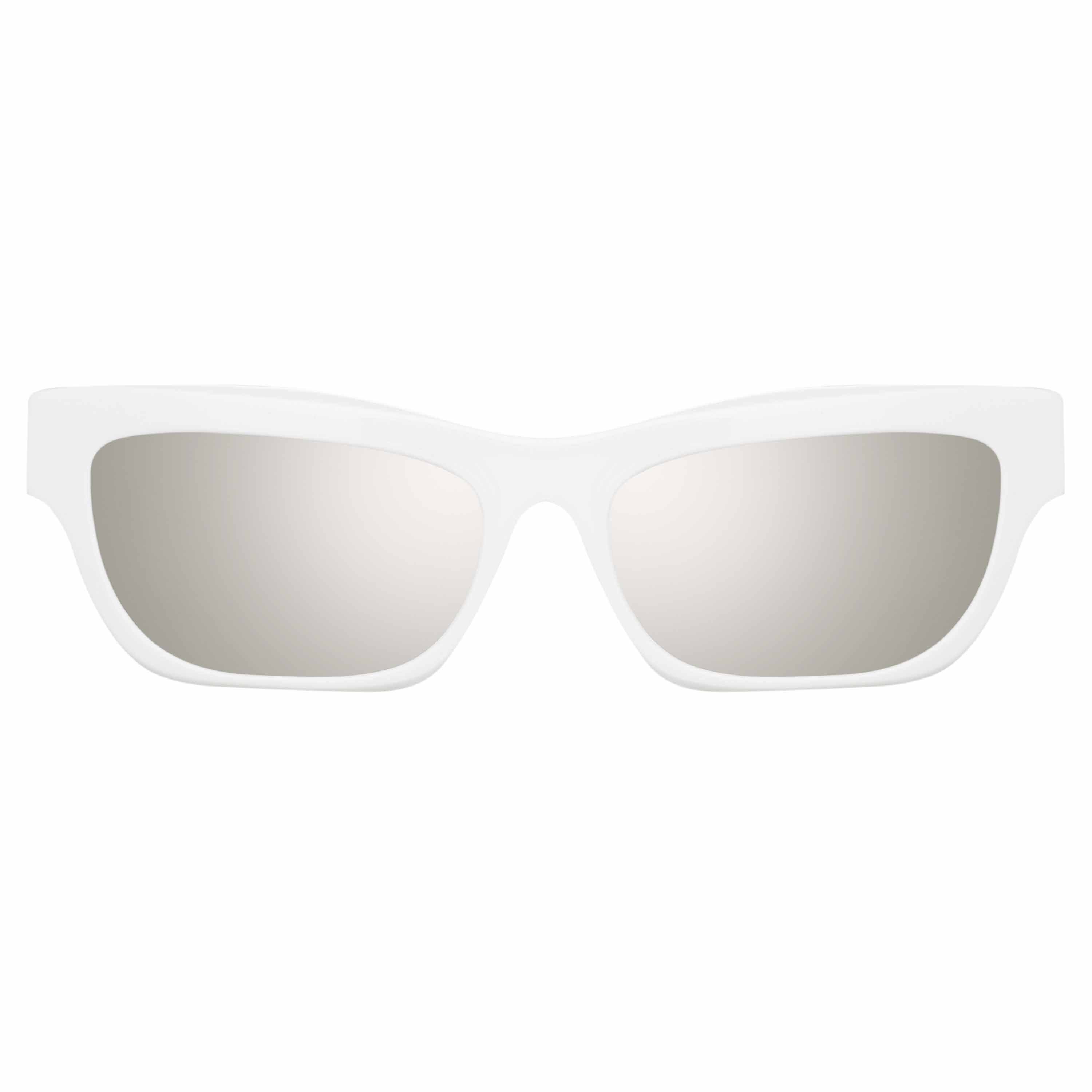 Color_LFL1180C8SUN - Paco Rabanne Moe Cat Eye Sunglasses in White