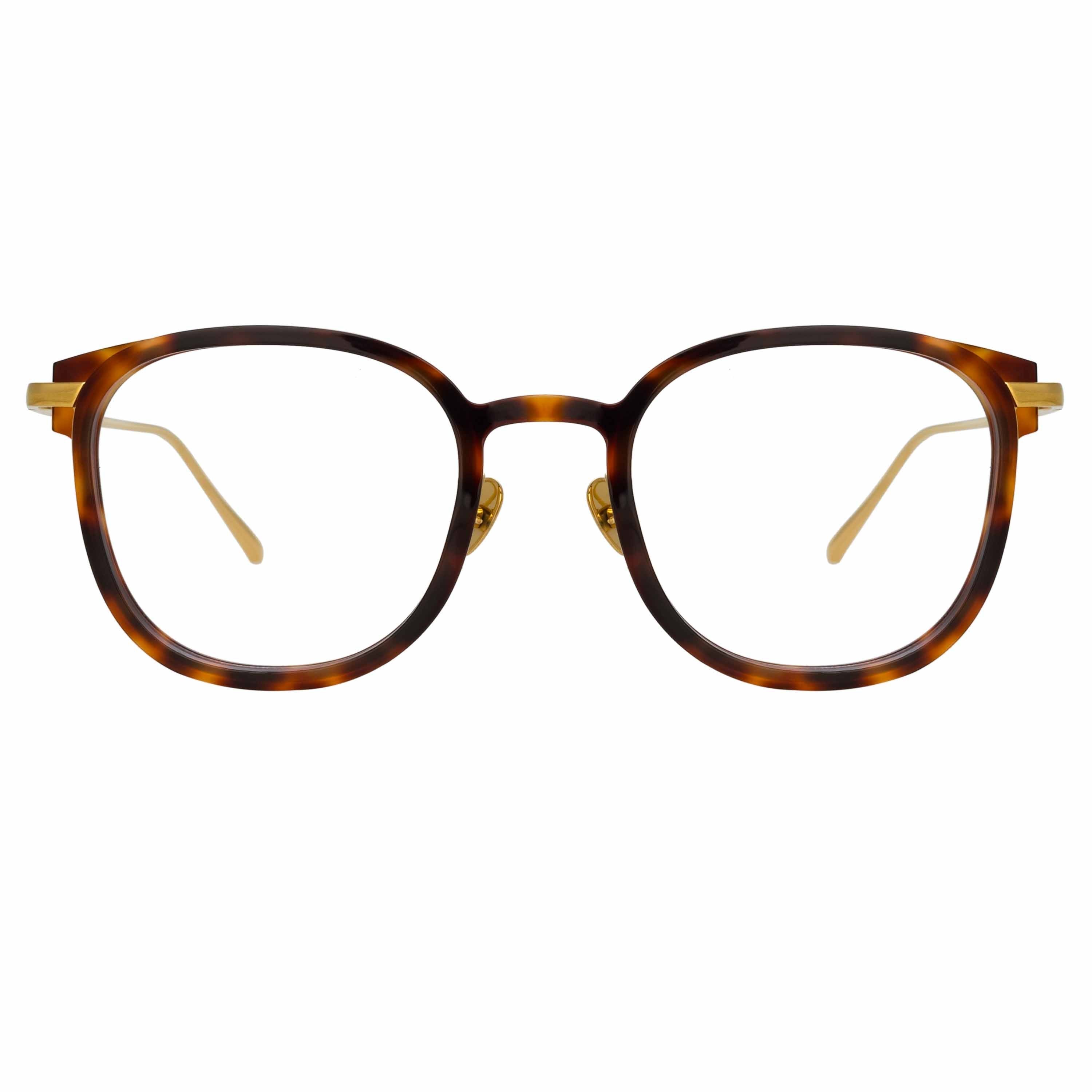 Color_LFL1184C3OPT - Fraser Optical Square Frame in Tortoiseshell