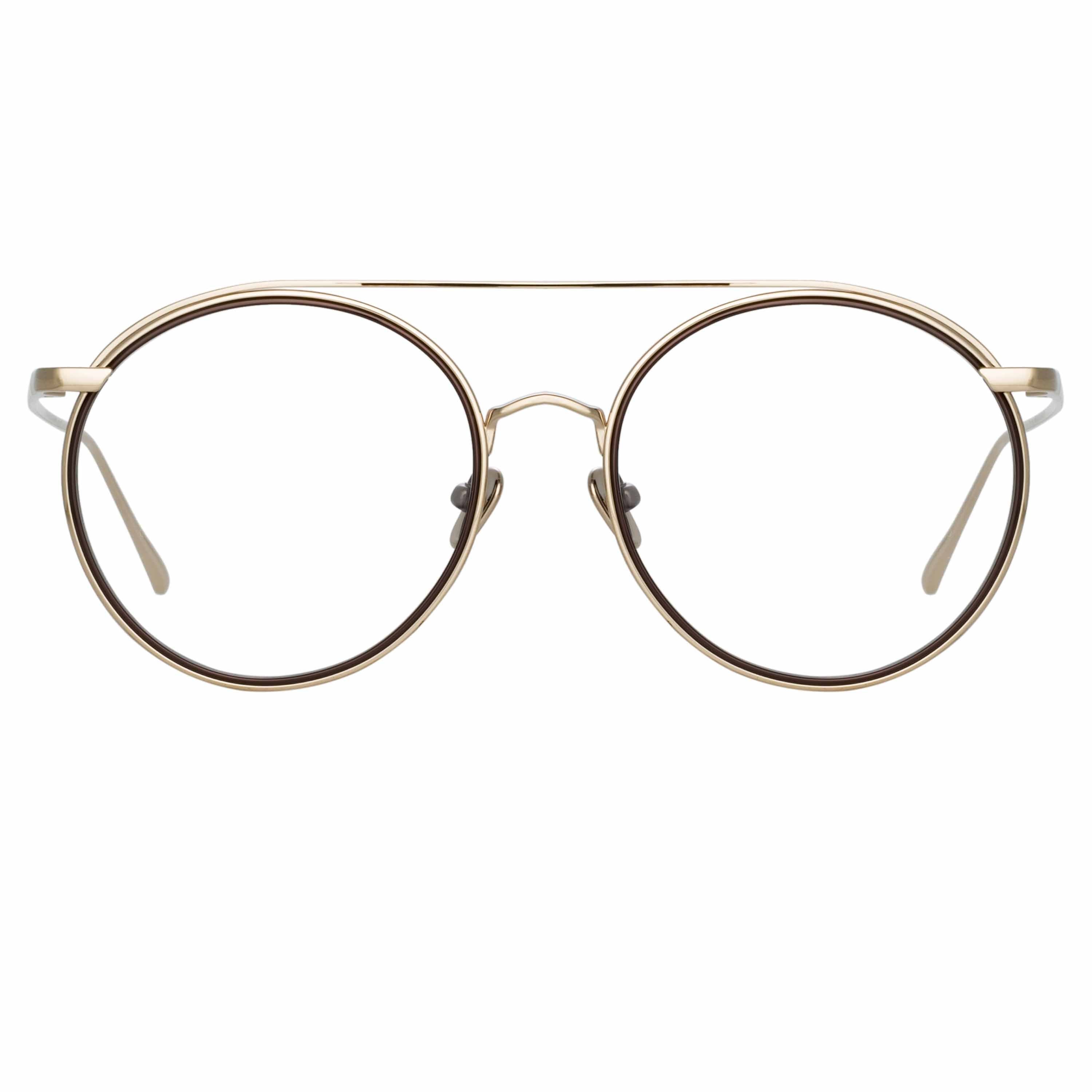 Color_LFL1192C3OPT - Corey Oval Optical Frame in Light Gold