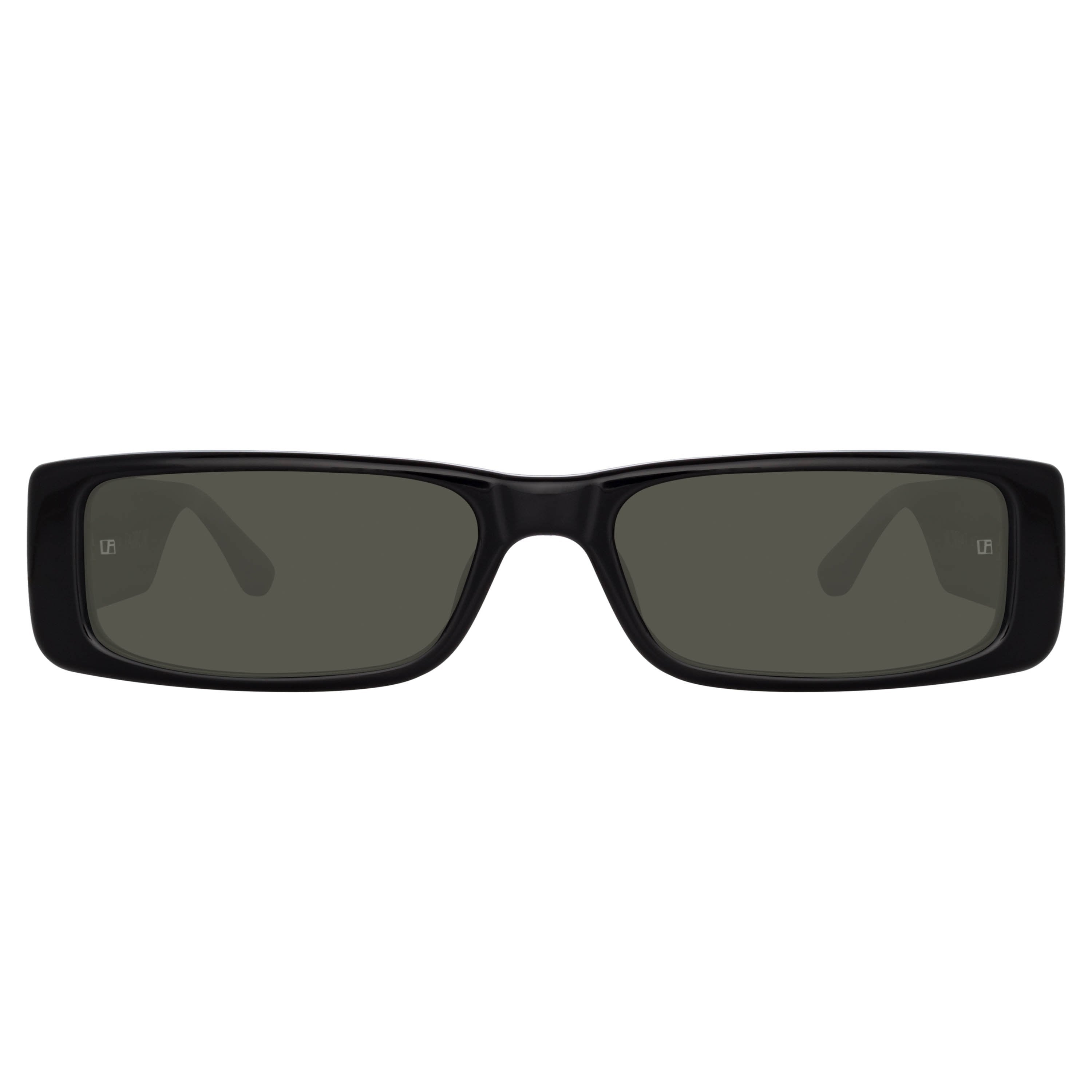 Color_LFL1201C1SUN - Dania Rectangular Sunglasses in Black