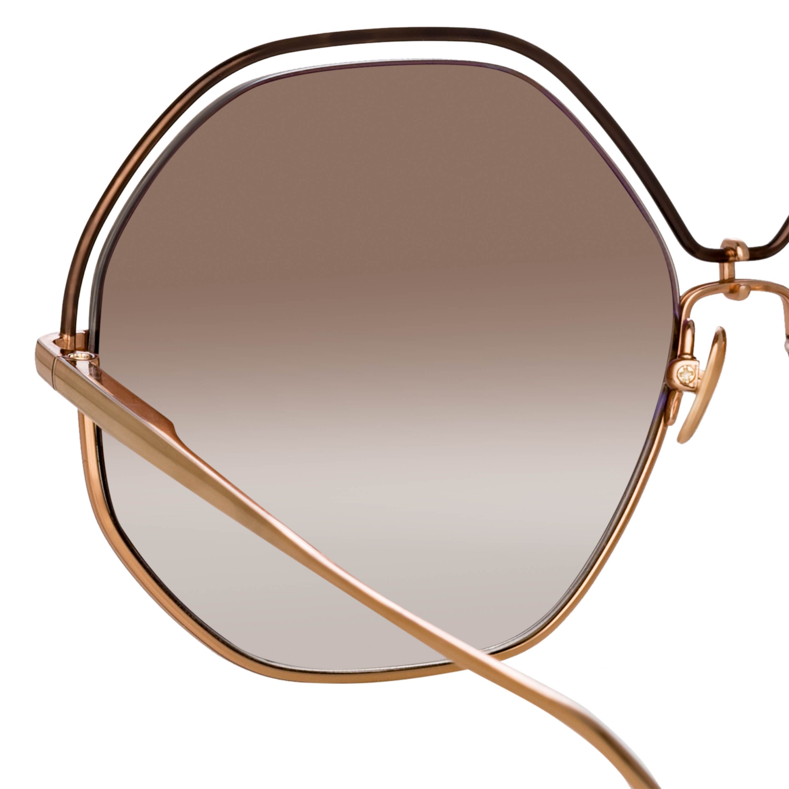 Color_LFL1203C2SUN - Lorena Oversized Sunglasses in Rose Gold