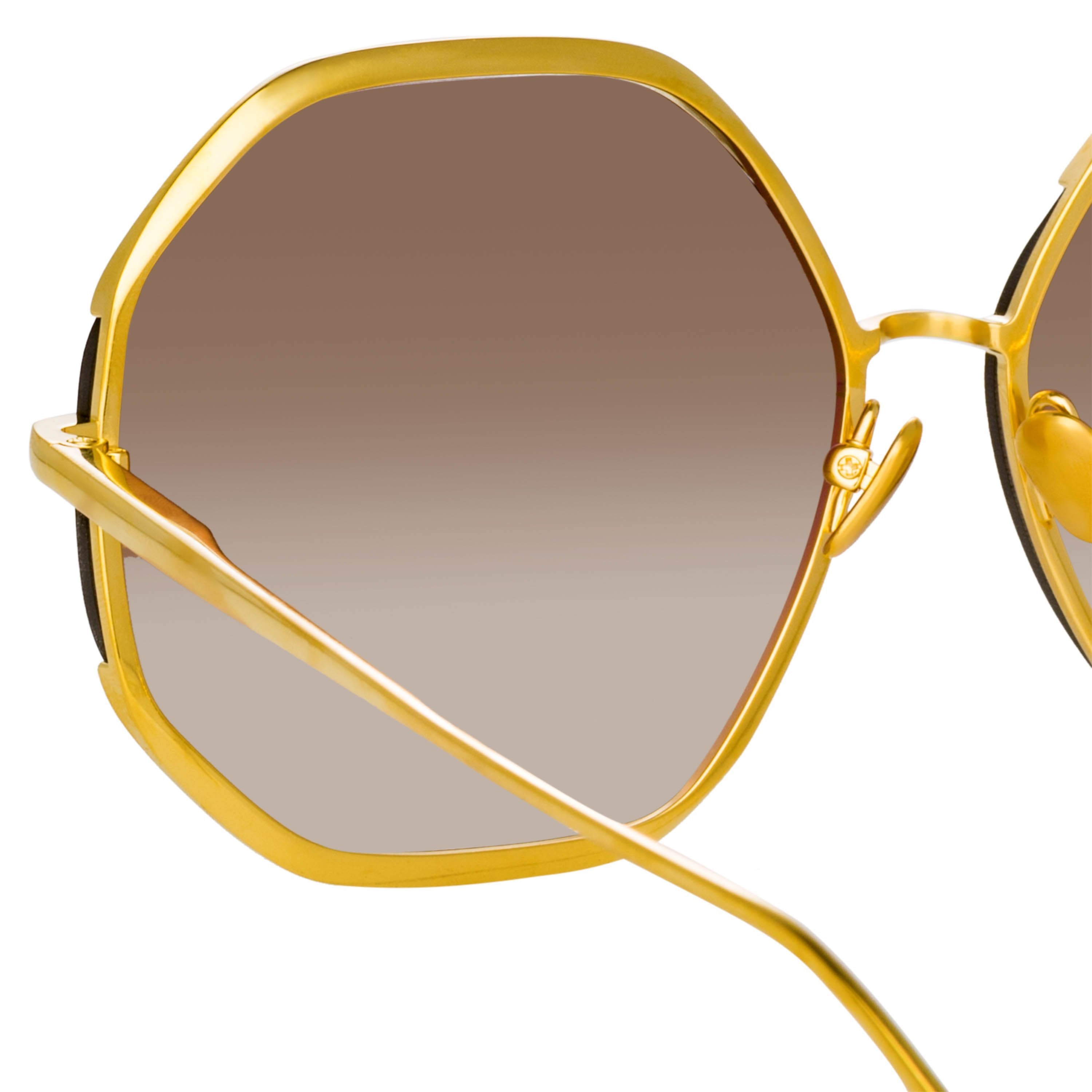 Color_LFL1208C1SUN - Camila Oversized Sunglasses in Yellow Gold
