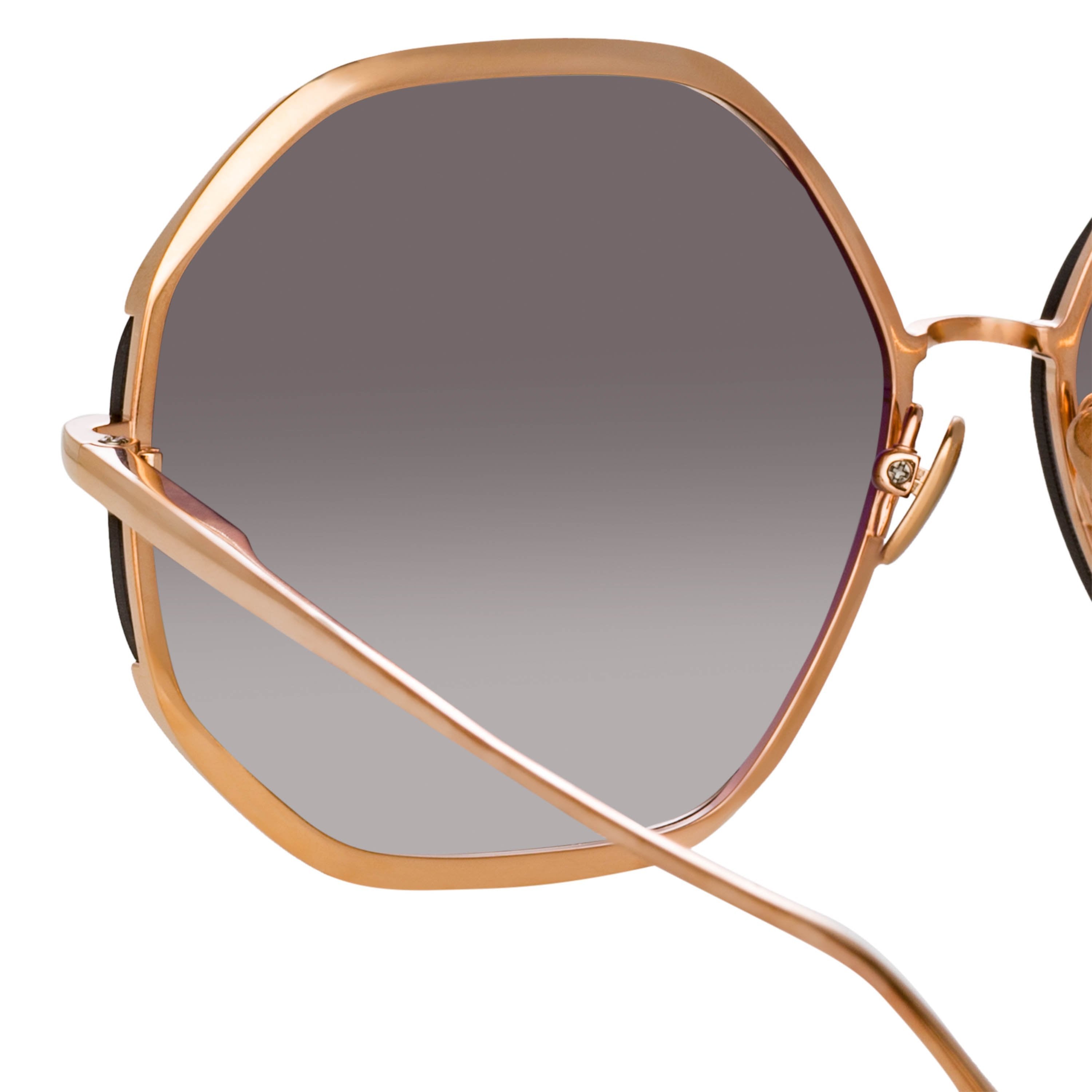 Color_LFL1208C3SUN - Camila Oversized Sunglasses in Rose Gold