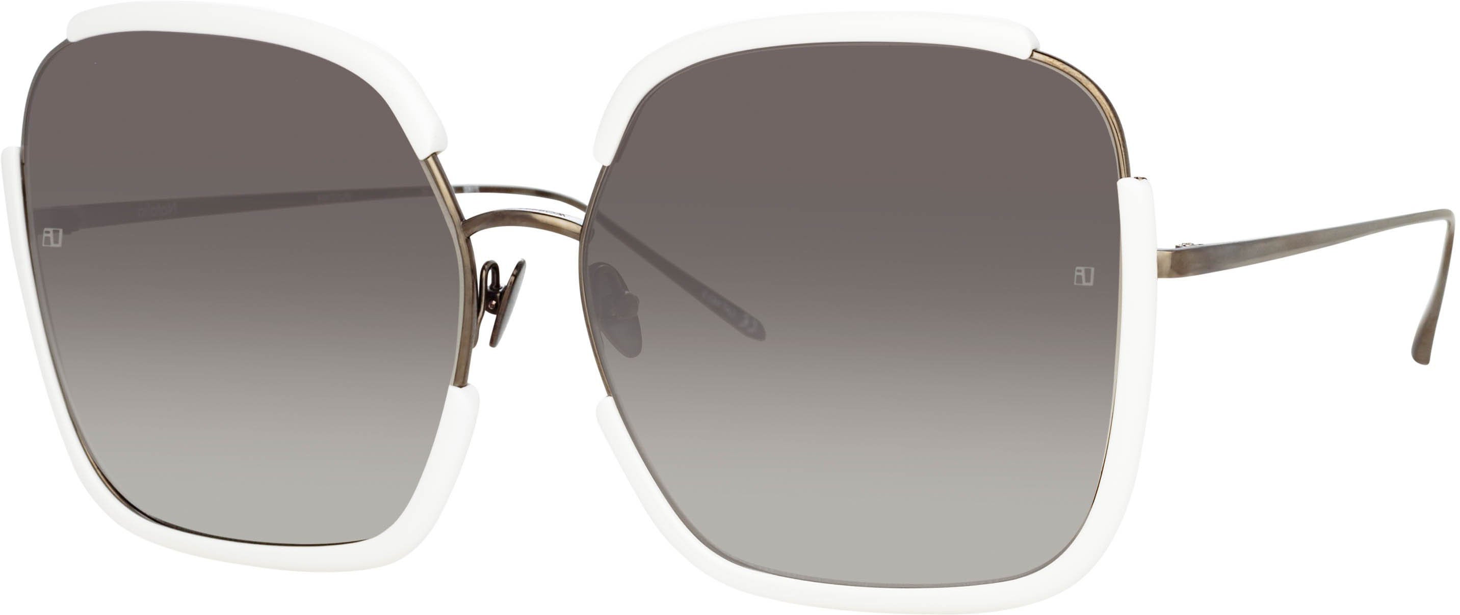 Color_LFL1210C4SUN - Natalia Oversized Sunglasses in White