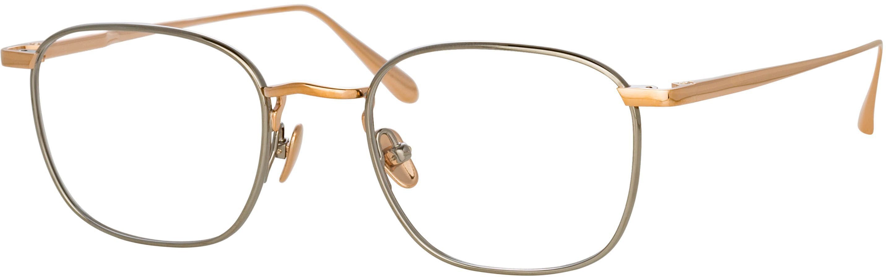 Color_LFL1228C2OPT - Hendrik Oval Optical Frame in Rose Gold and White Gold