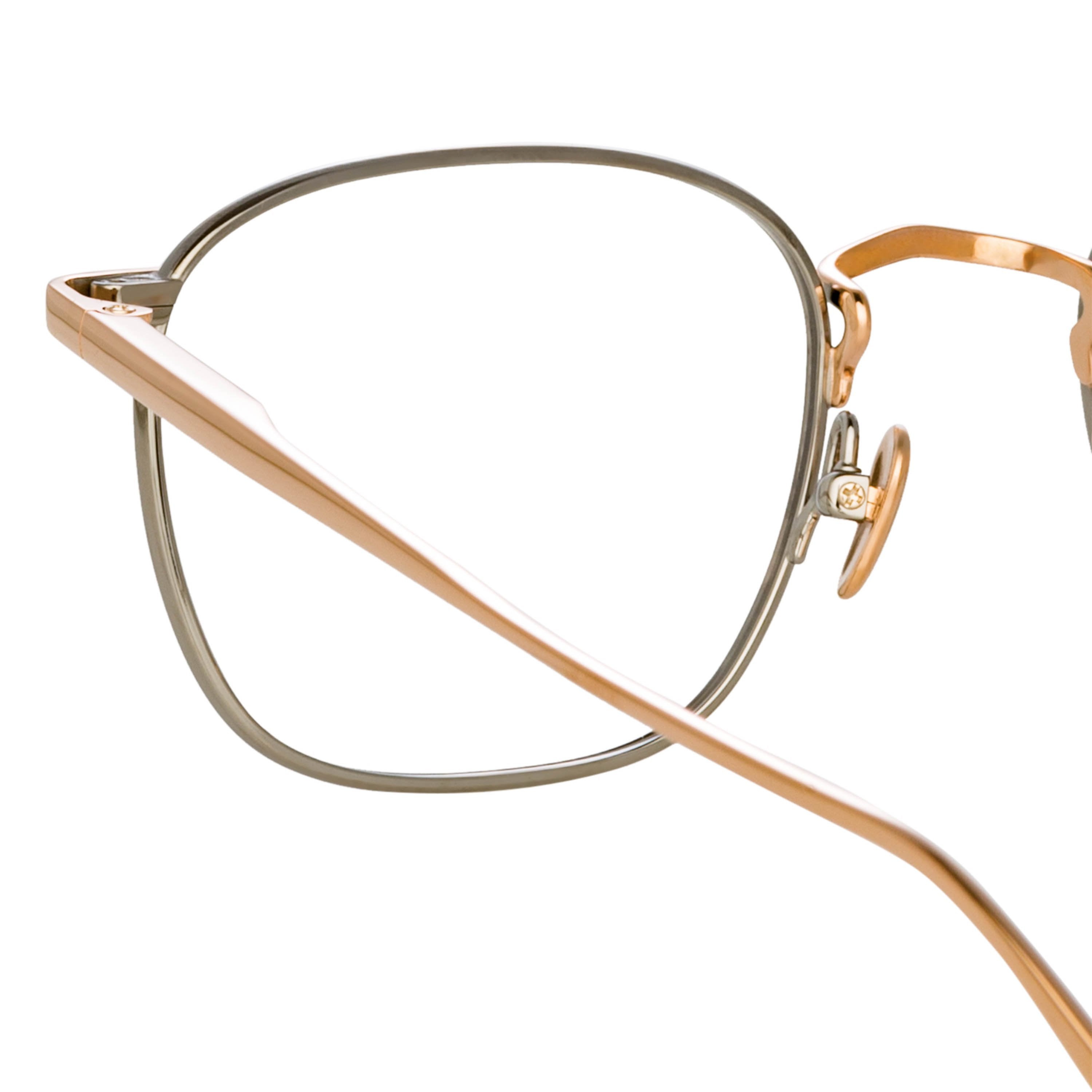 Color_LFL1228C2OPT - Hendrik Oval Optical Frame in Rose Gold and White Gold