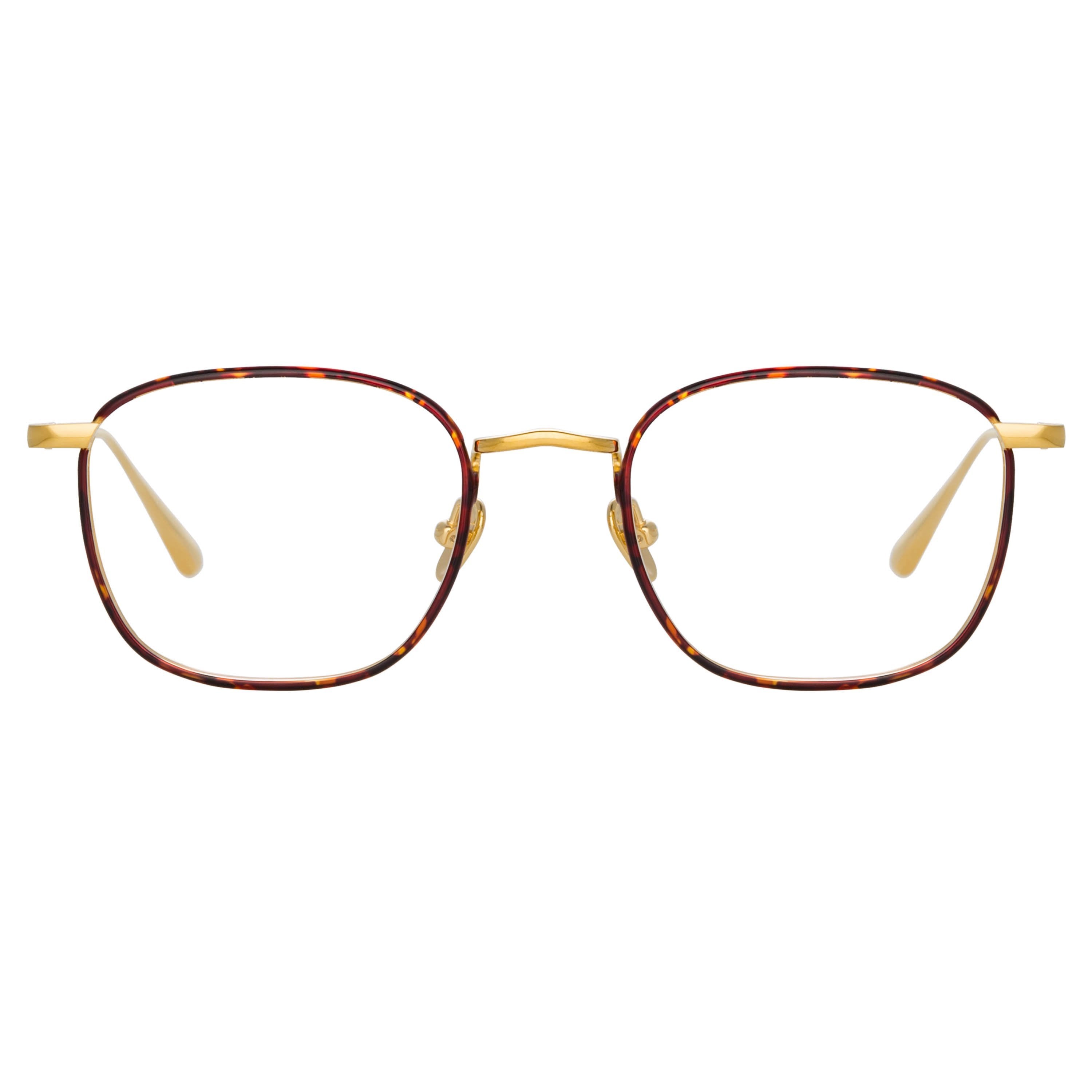 Color_LFL1228C3OPT - Hendrik Oval Optical Frame in Yellow Gold and Tortoiseshell