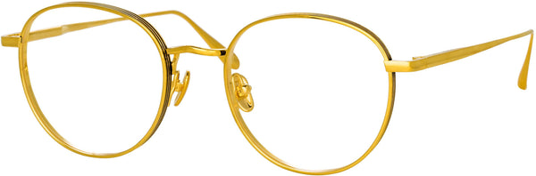 Color_LFL1229C1OPT - Luna Oval Optical Frame in Yellow Gold