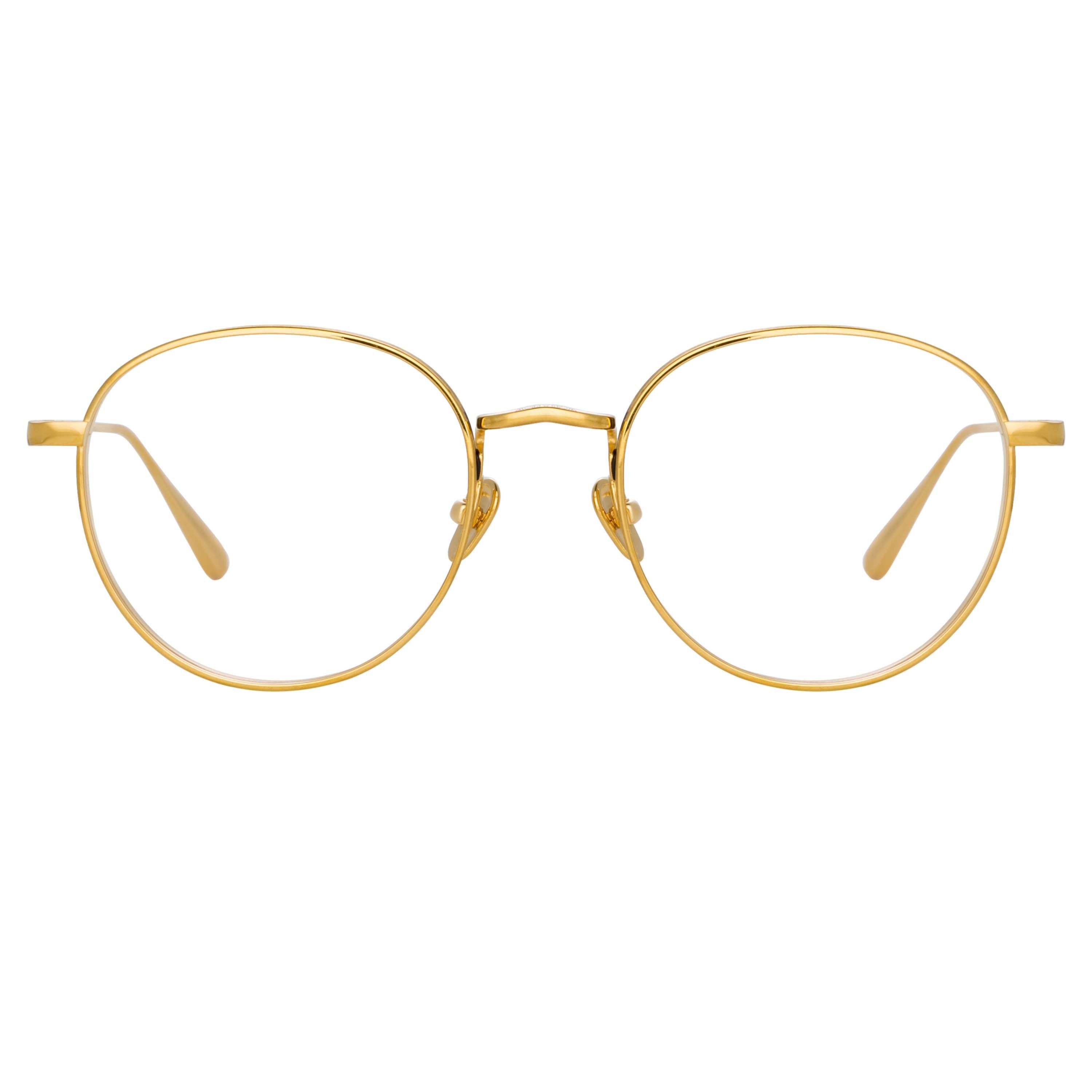 Color_LFL1229C1OPT - Luna Oval Optical Frame in Yellow Gold