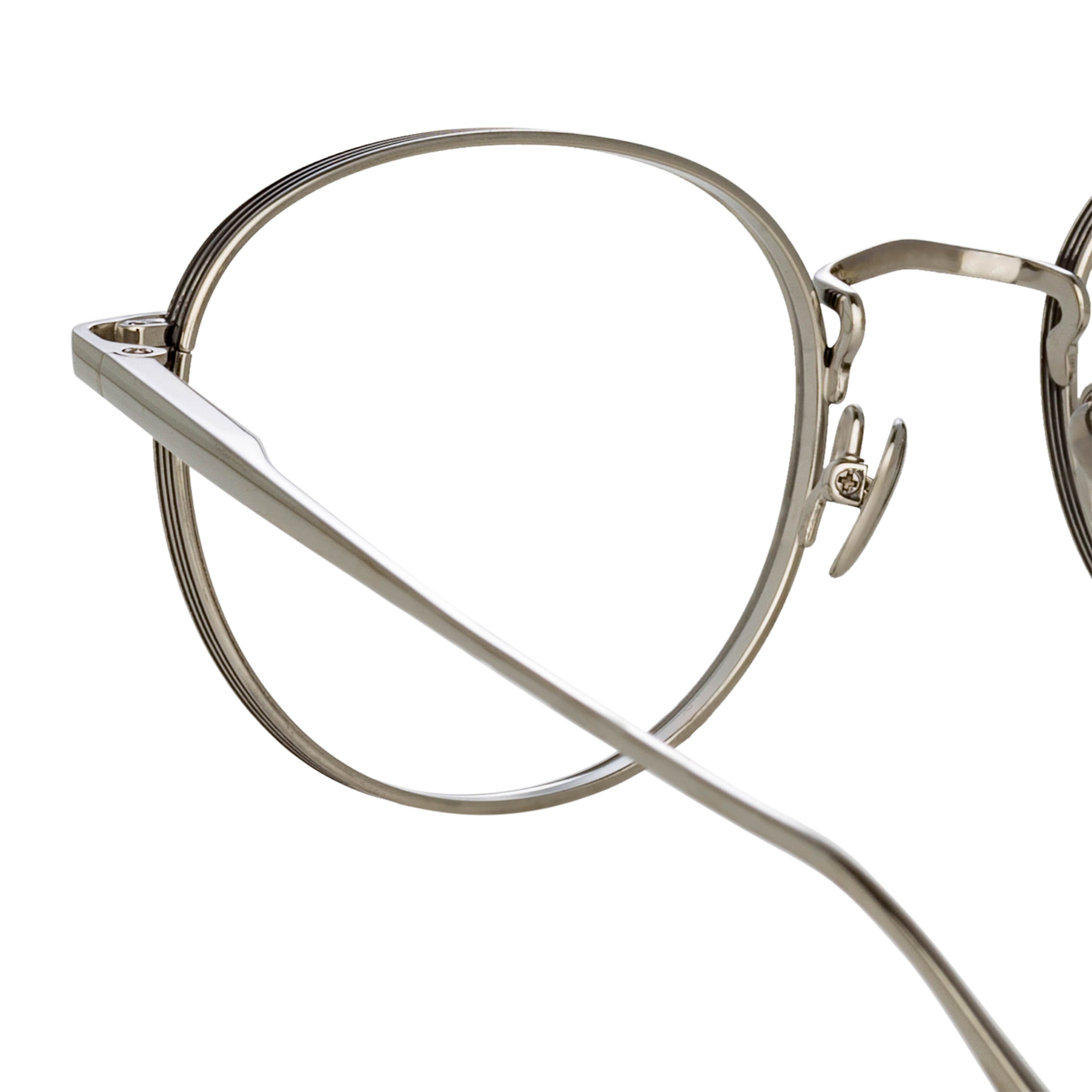 Color_LFL1229C2OPT - Luna Oval Optical Frame in White Gold