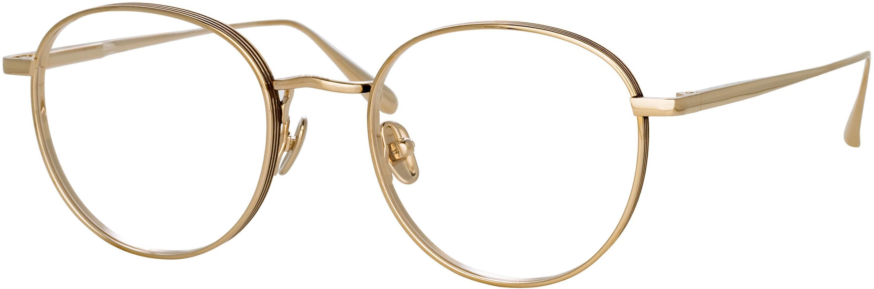 Color_LFL1229C3OPT - Luna Oval Optical Frame in Light Gold