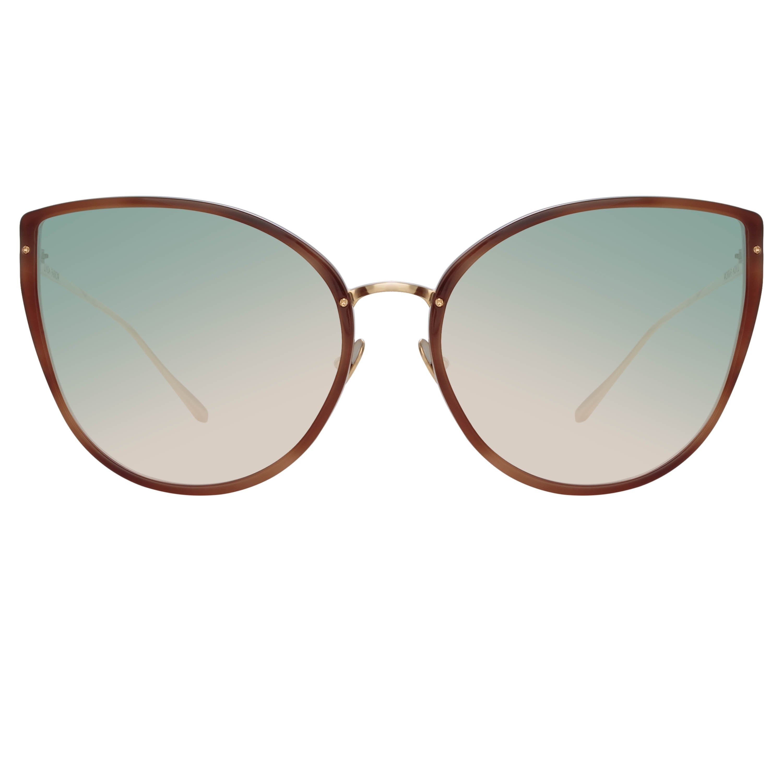 Color_LFL1244C4SUN - Silvie Cat Eye Sunglasses in Horn
