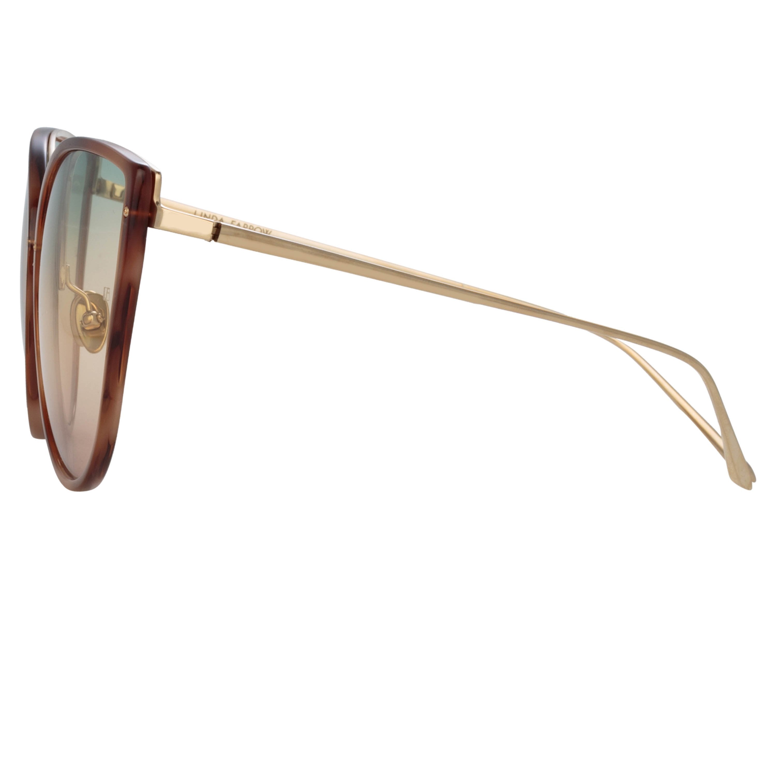 Color_LFL1244C4SUN - Silvie Cat Eye Sunglasses in Horn