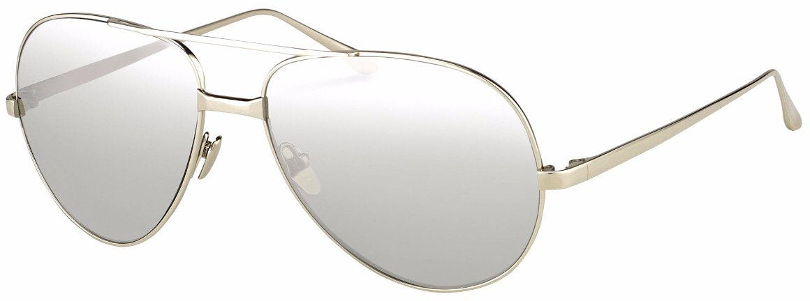 Color_LFL128C12SUN - Linda Farrow 128 C12 Aviator Sunglasses