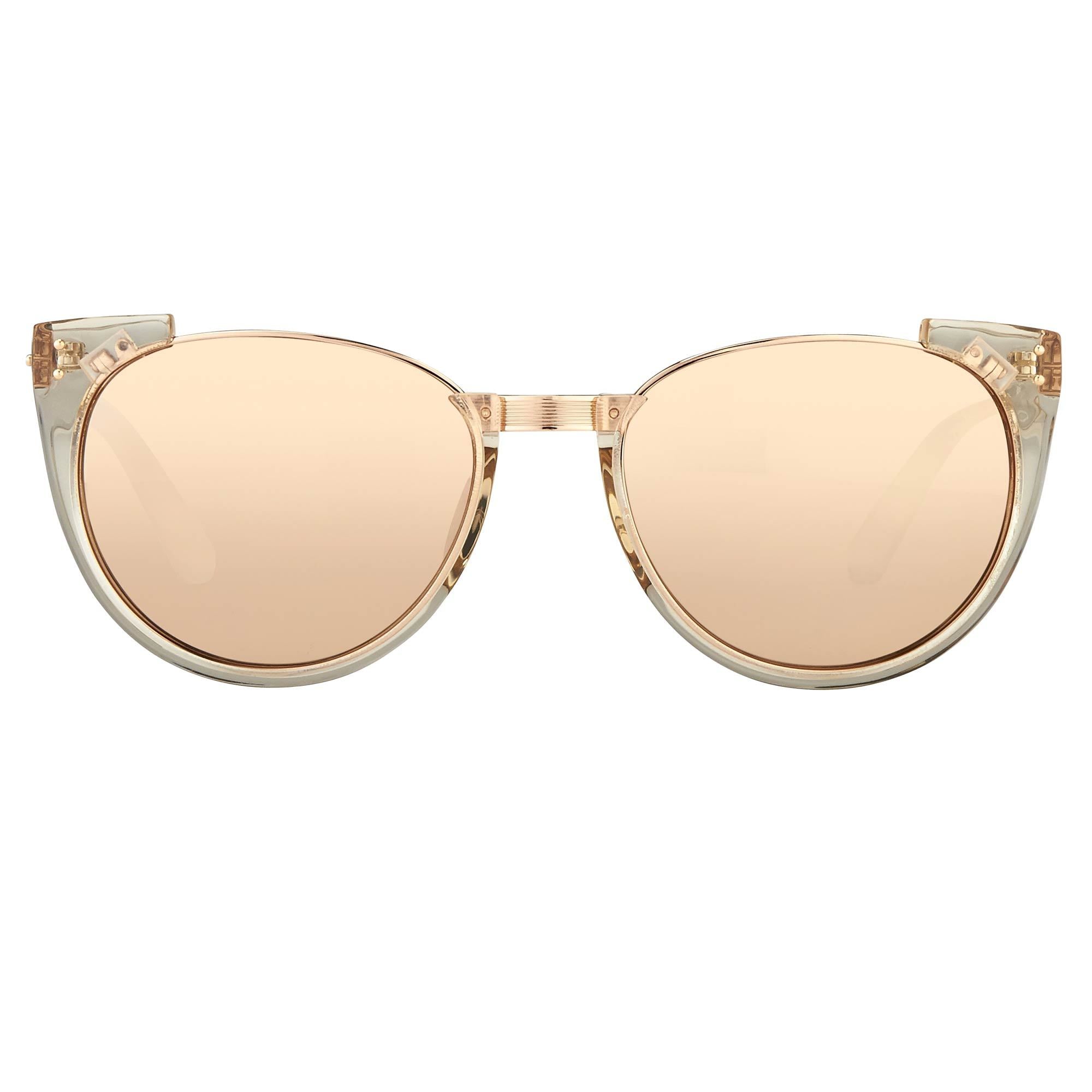 Color_LFL136C30SUN - Linda Farrow 136 C30 Cat Eye Sunglasses