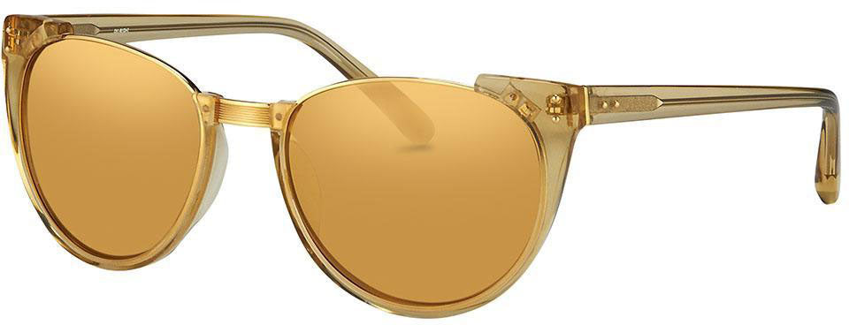 Color_LFL136C33SUN - Linda Farrow 136 C33 Cat Eye Sunglasses