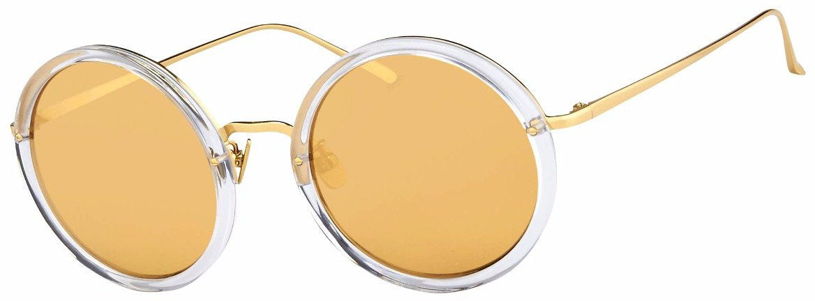 Color_LFL239C30SUN - Linda Farrow Tracy C30 Round Sunglasses