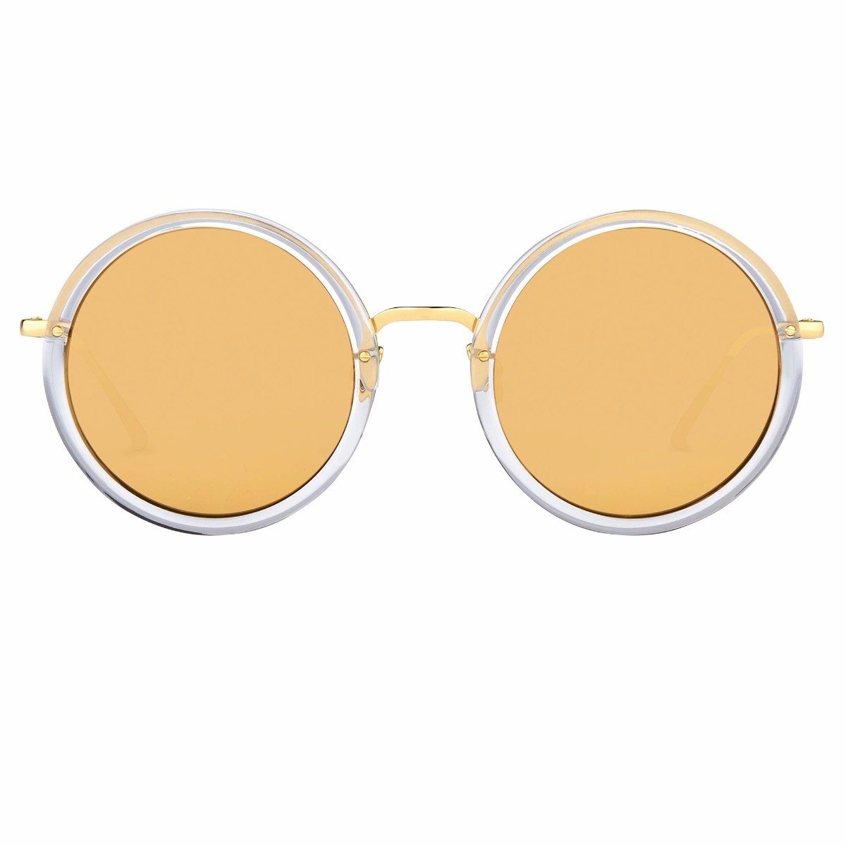 Color_LFL239C30SUN - Linda Farrow Tracy C30 Round Sunglasses
