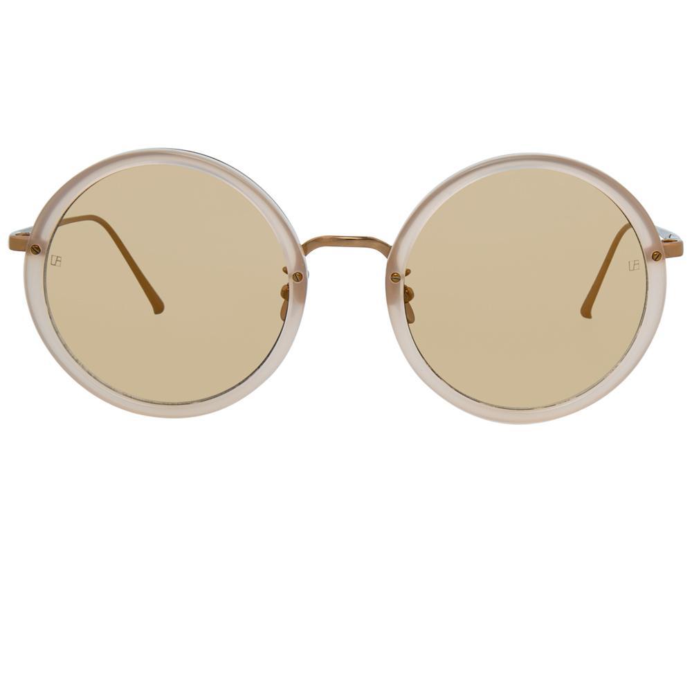 Color_LFL239C57SUN - Linda Farrow Tracy C57 Round Sunglasses