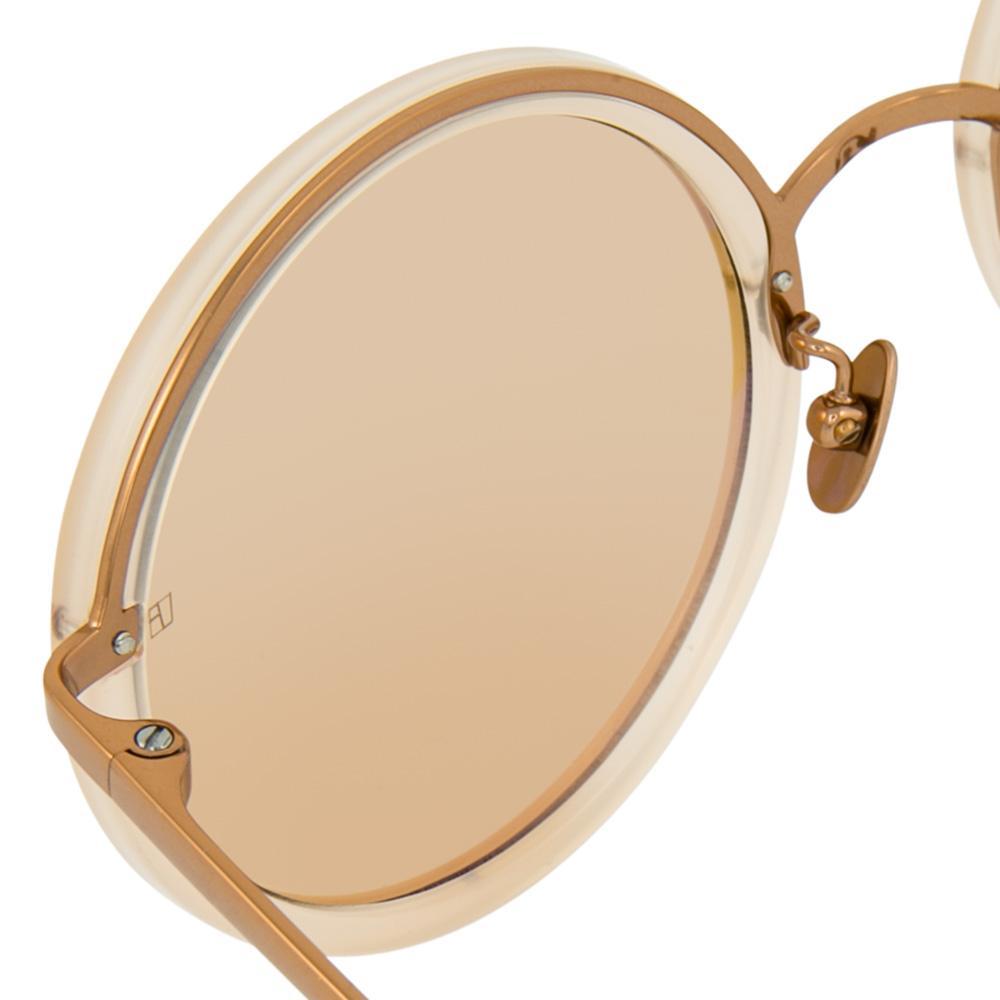 Color_LFL239C57SUN - Linda Farrow Tracy C57 Round Sunglasses