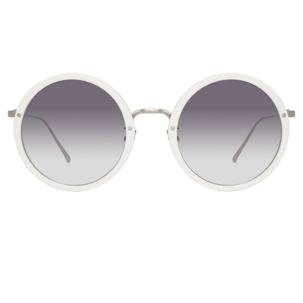 Color_LFL239C68SUN - Linda Farrow Tracy C68 Round Sunglasses