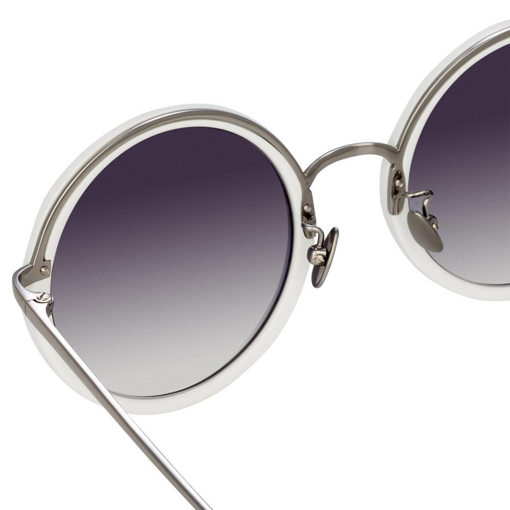 Color_LFL239C68SUN - Linda Farrow Tracy C68 Round Sunglasses