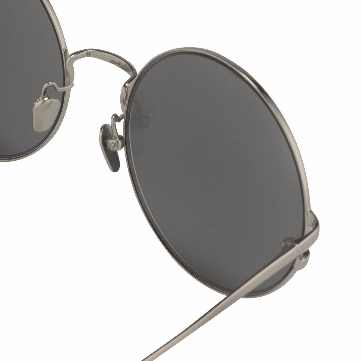 Color_LFL343C4SUN - Linda Farrow 343 C4 Round Sunglasses