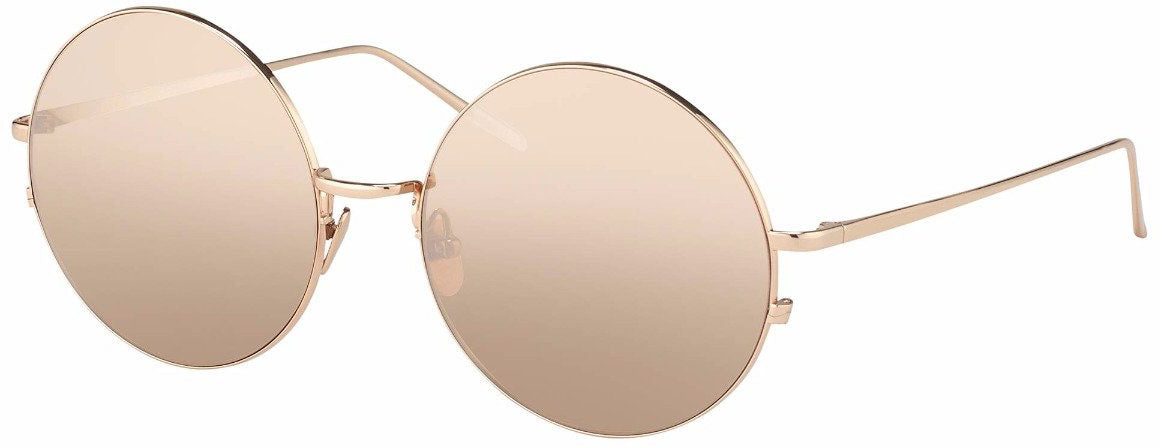 Color_LFL343C6SUN - Linda Farrow 343 C6 Round Sunglasses