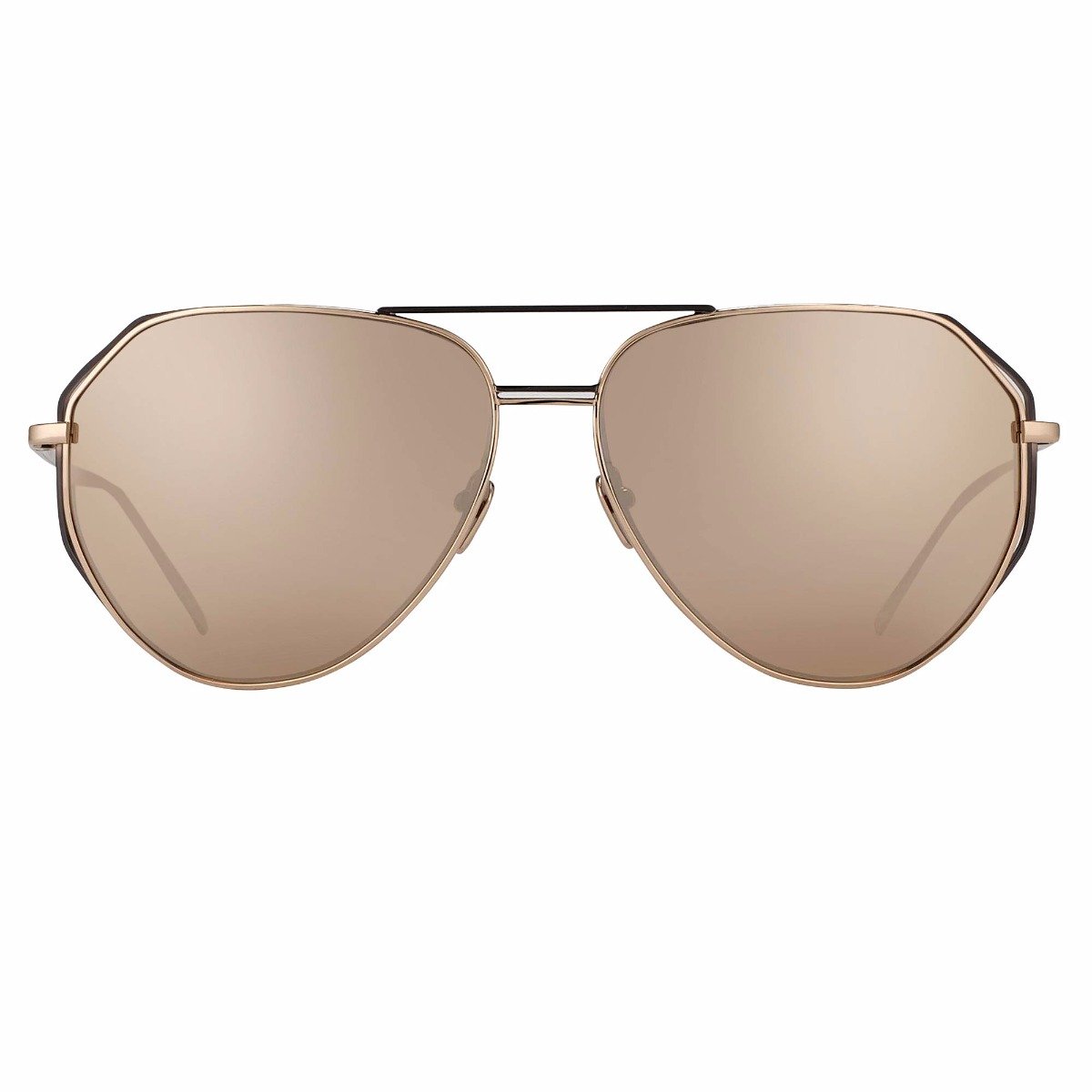 Color_LFL351C7SUN - Linda Farrow 351 C7 Aviator Sunglasses