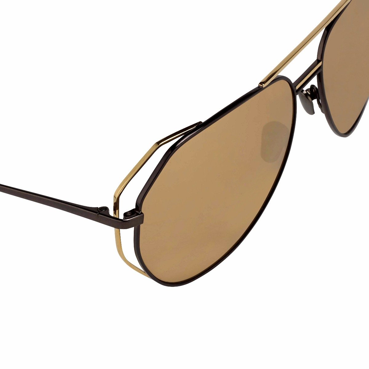 Color_LFL351C8SUN - Linda Farrow 351 C8 Aviator Sunglasses