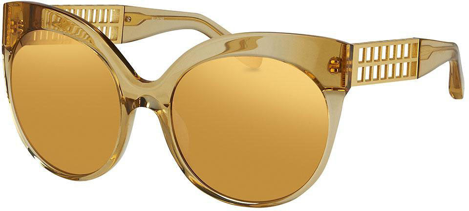 Color_LFL388C17SUN - Linda Farrow 388 C17 Cat Eye Sunglasses