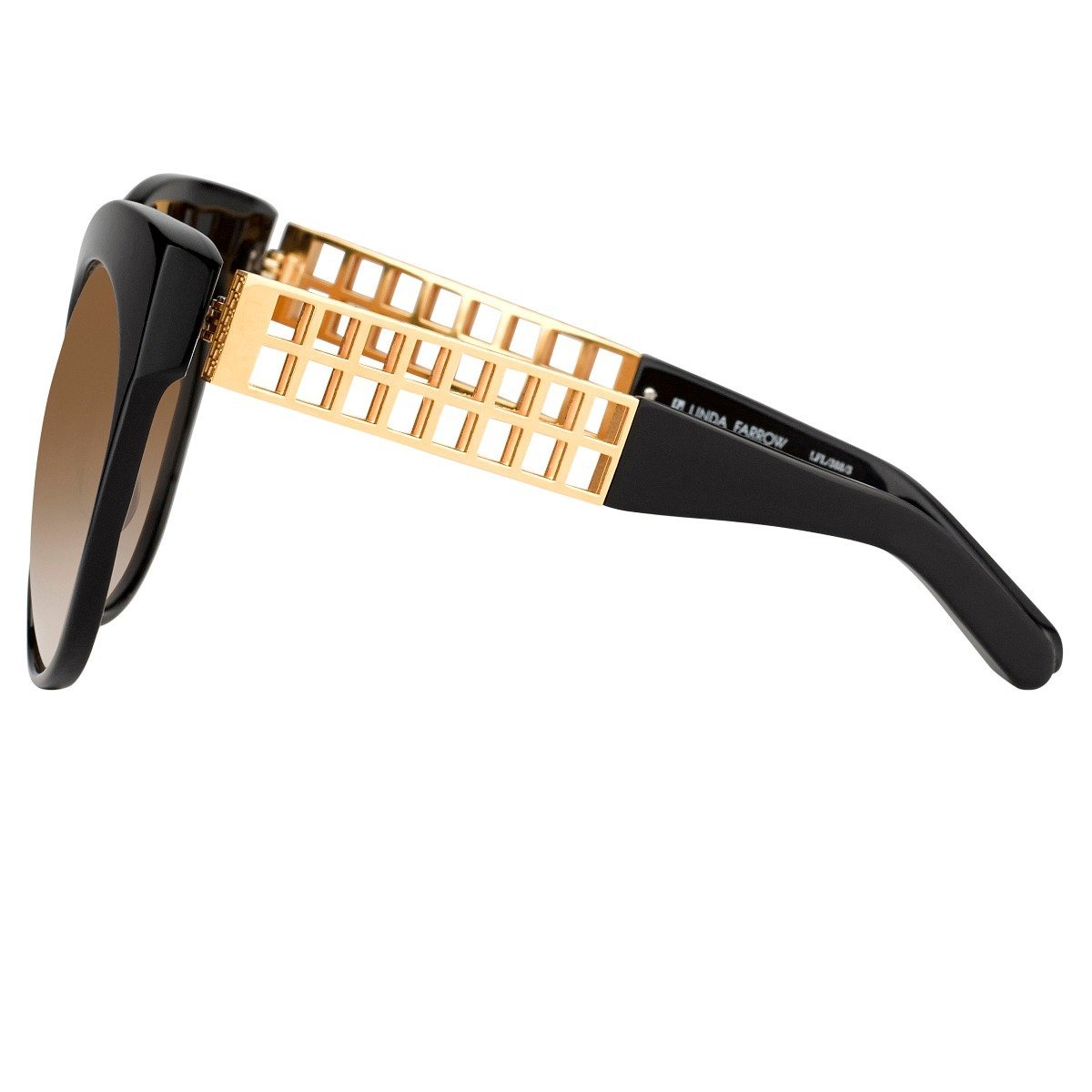 Color_LFL388C3SUN - Linda Farrow 388 C3 Cat Eye Sunglasses