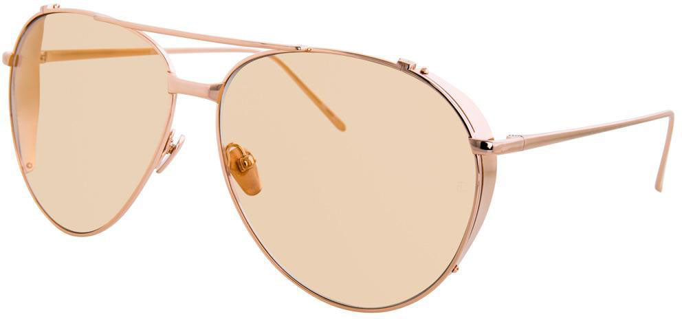 Color_LFL425C15SUN - Linda Farrow 425 C15 Aviator Sunglasses