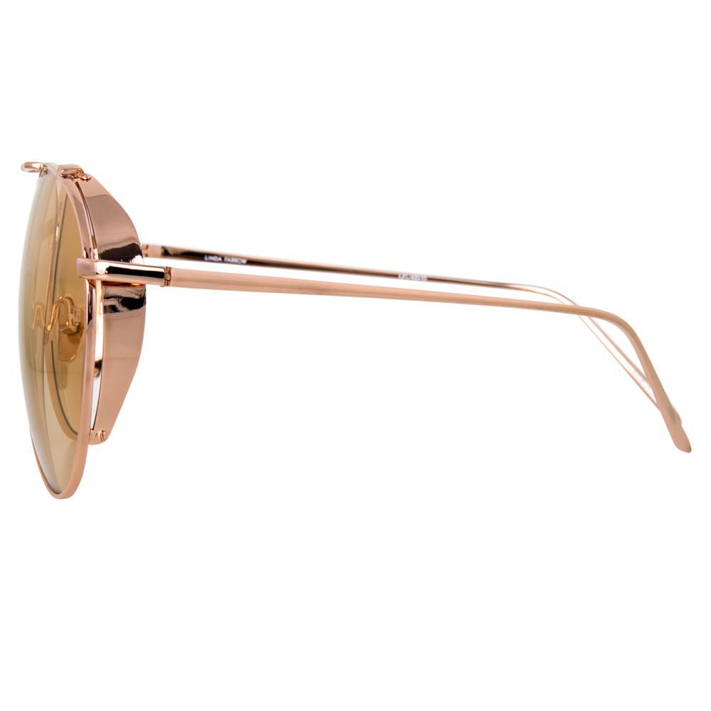 Color_LFL425C15SUN - Linda Farrow 425 C15 Aviator Sunglasses