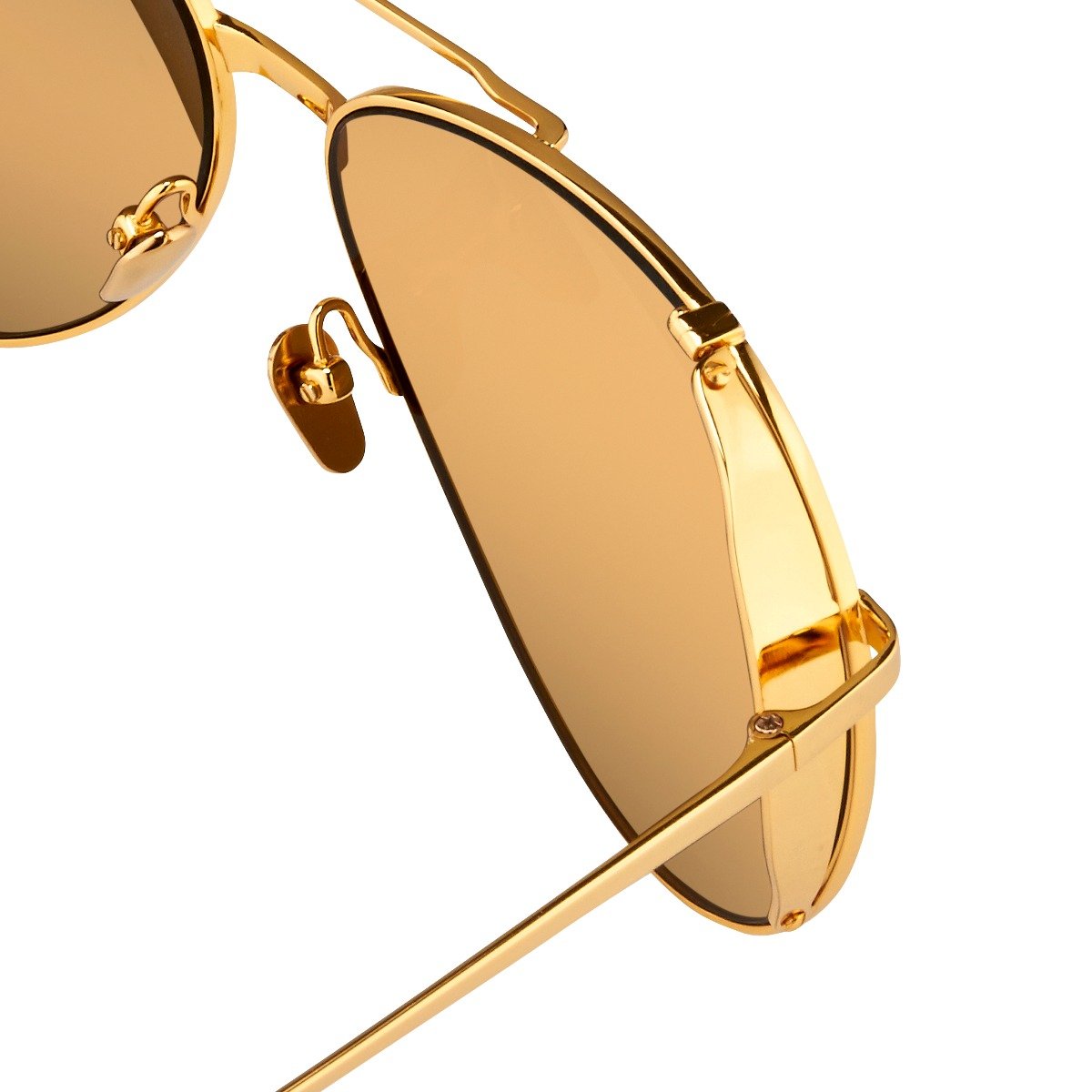 Color_LFL425C1SUN - Linda Farrow 425 C1 Aviator Sunglasses