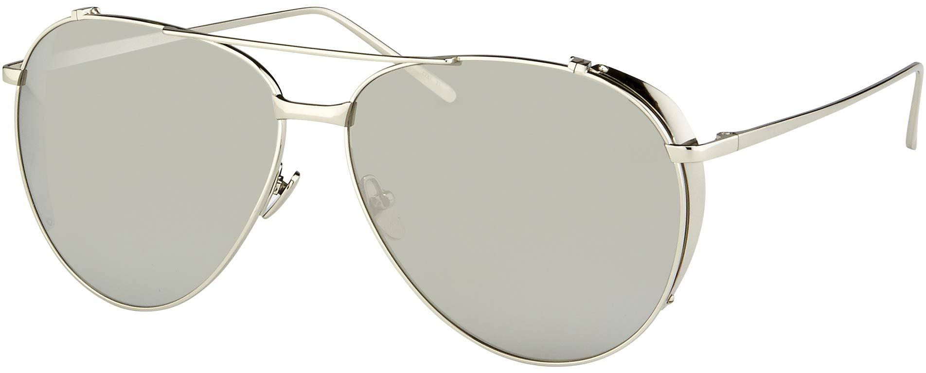 Color_LFL425C2SUN - Linda Farrow 425 C2 Aviator Sunglasses