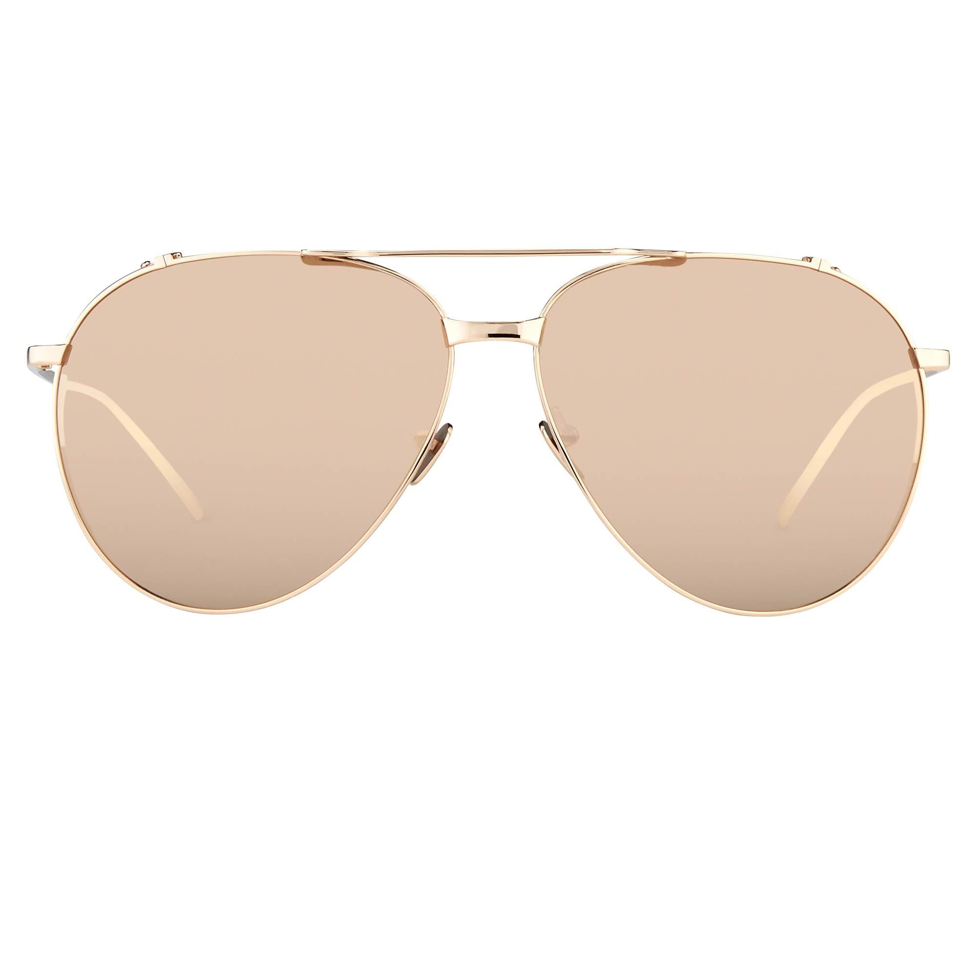 Color_LFL425C3SUN - Linda Farrow 425 C3 Aviator Sunglasses