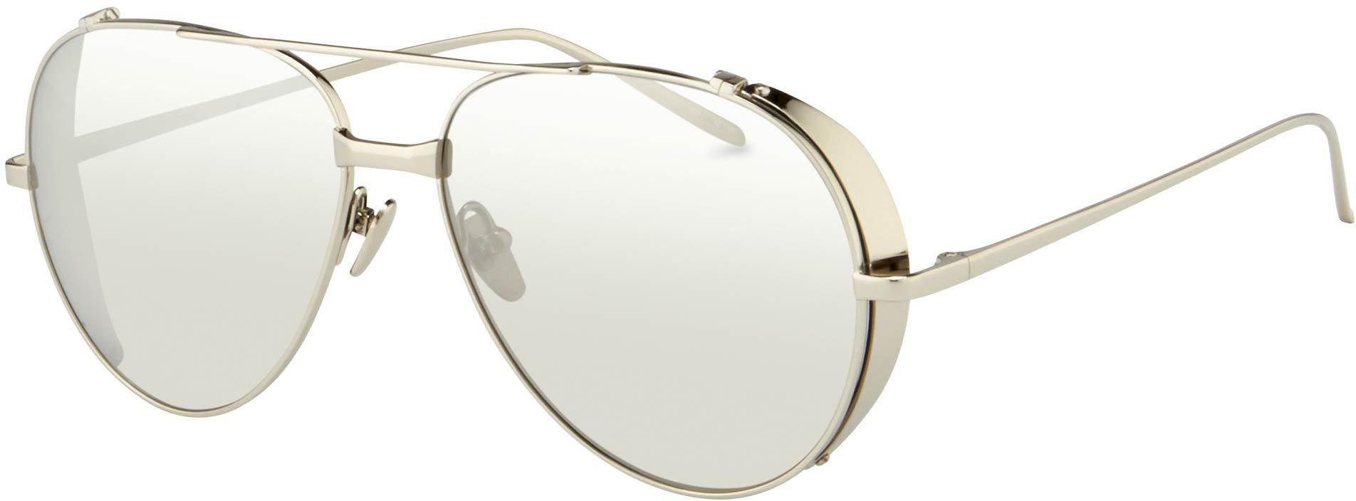 Color_LFL426C2SUN - Linda Farrow 426 C2 Aviator Sunglasses