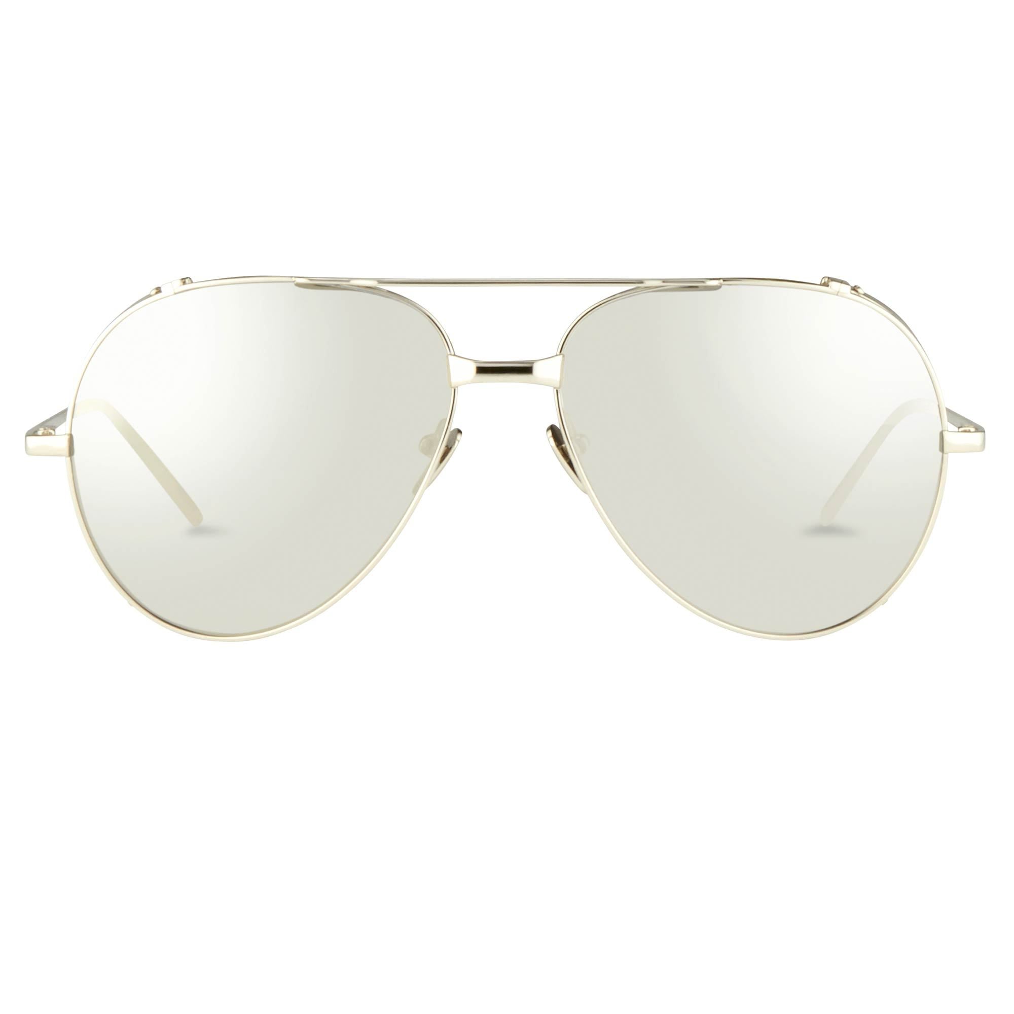 Color_LFL426C2SUN - Linda Farrow 426 C2 Aviator Sunglasses