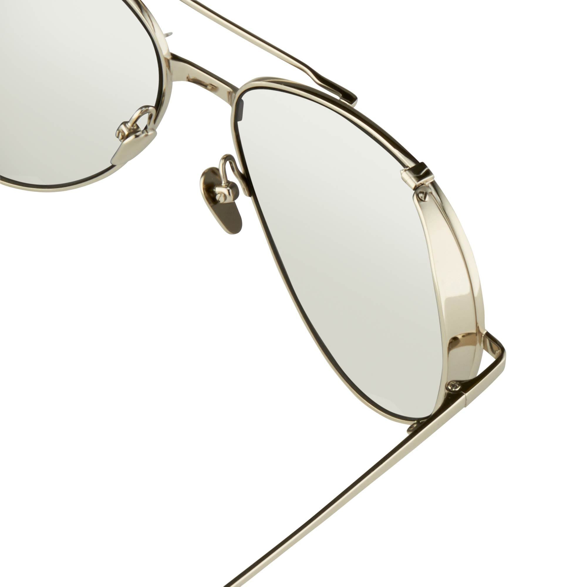 Color_LFL426C2SUN - Linda Farrow 426 C2 Aviator Sunglasses