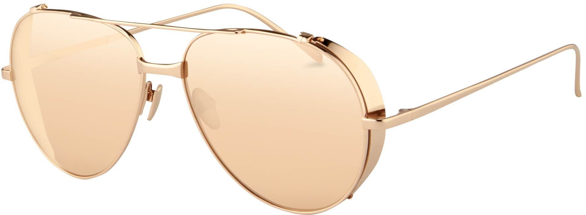 Color_LFL426C3SUN - Linda Farrow 426 C3 Aviator Sunglasses