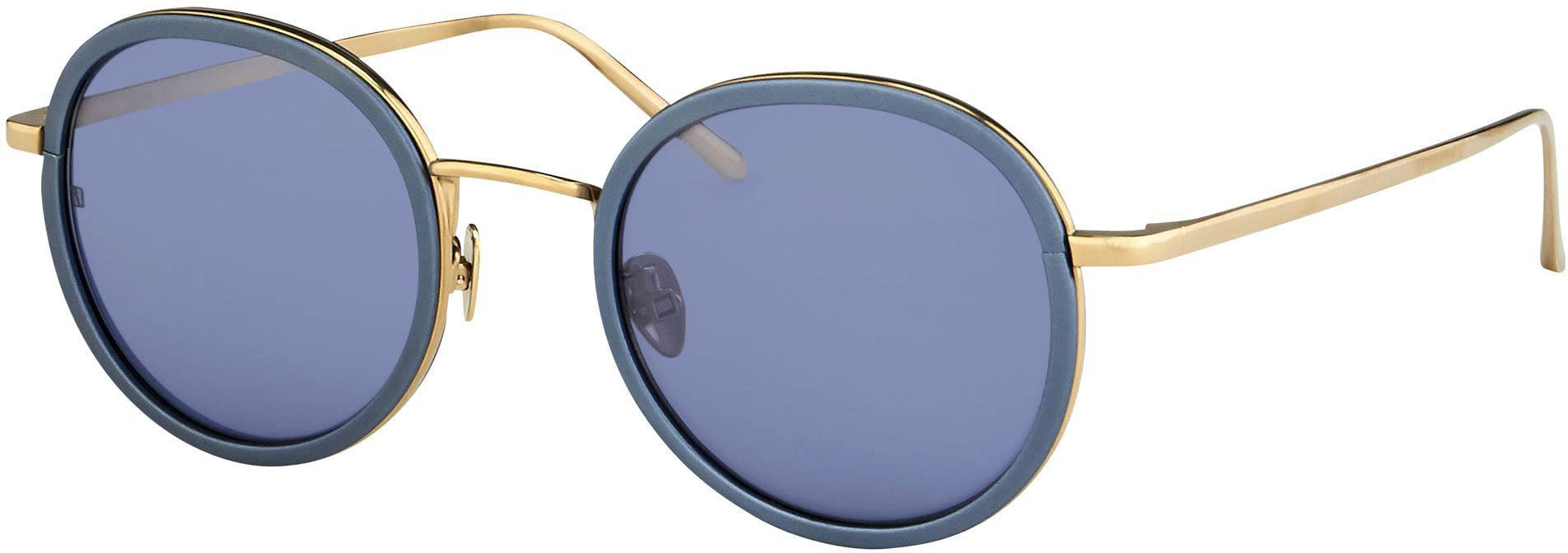 Color_LFL437C5SUN - Linda Farrow 437 C5 Oval Sunglasses