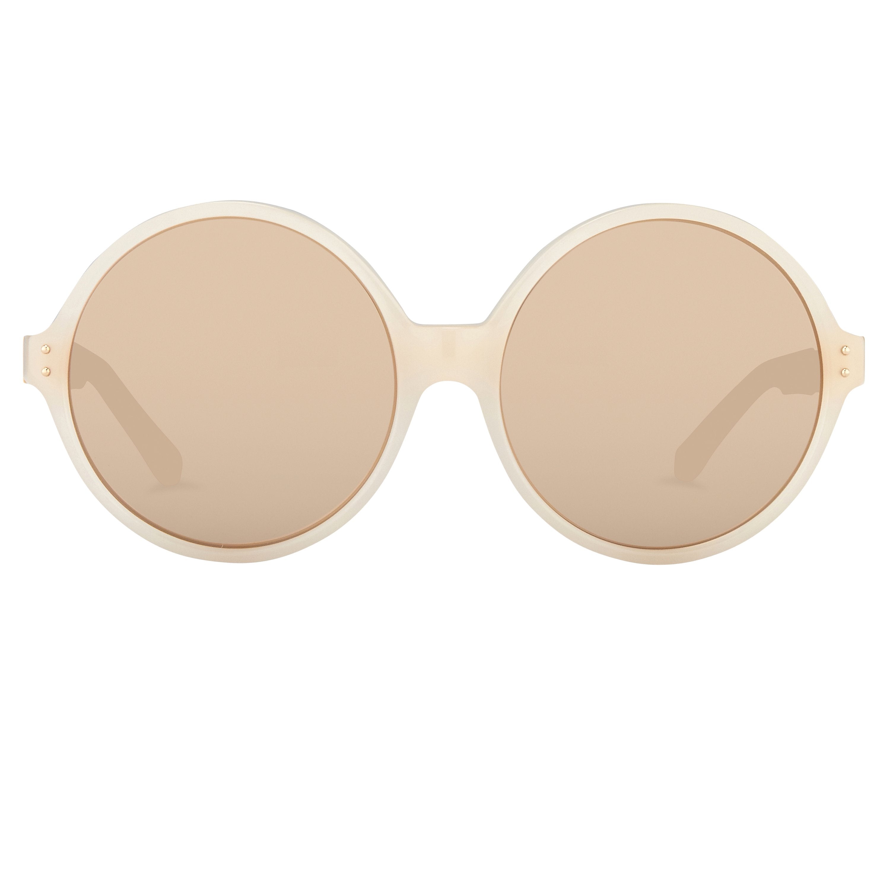 Color_LFL451C5SUN - Linda Farrow 451 C5 Round Sunglasses