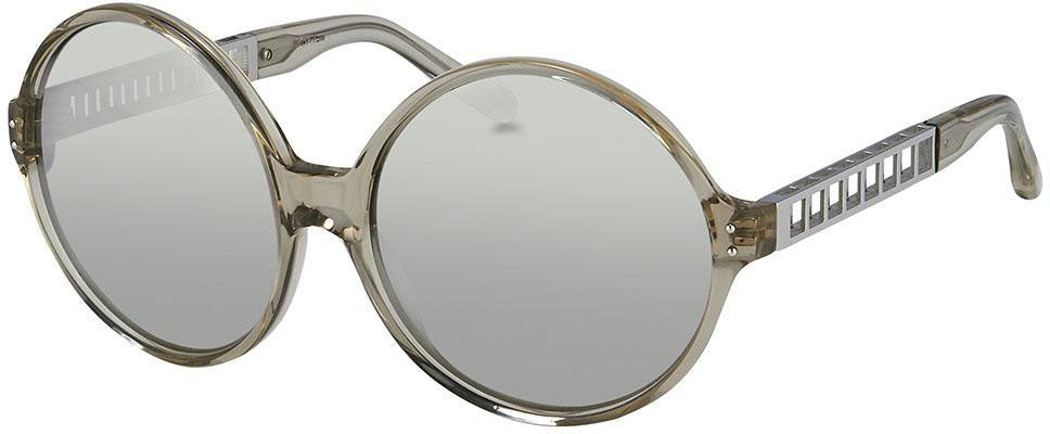 Color_LFL451C8SUN - Linda Farrow 451 C8 Round Sunglasses