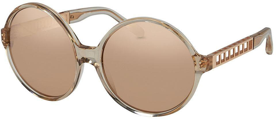 Color_LFL451C9SUN - Linda Farrow 451 C9 Round Sunglasses