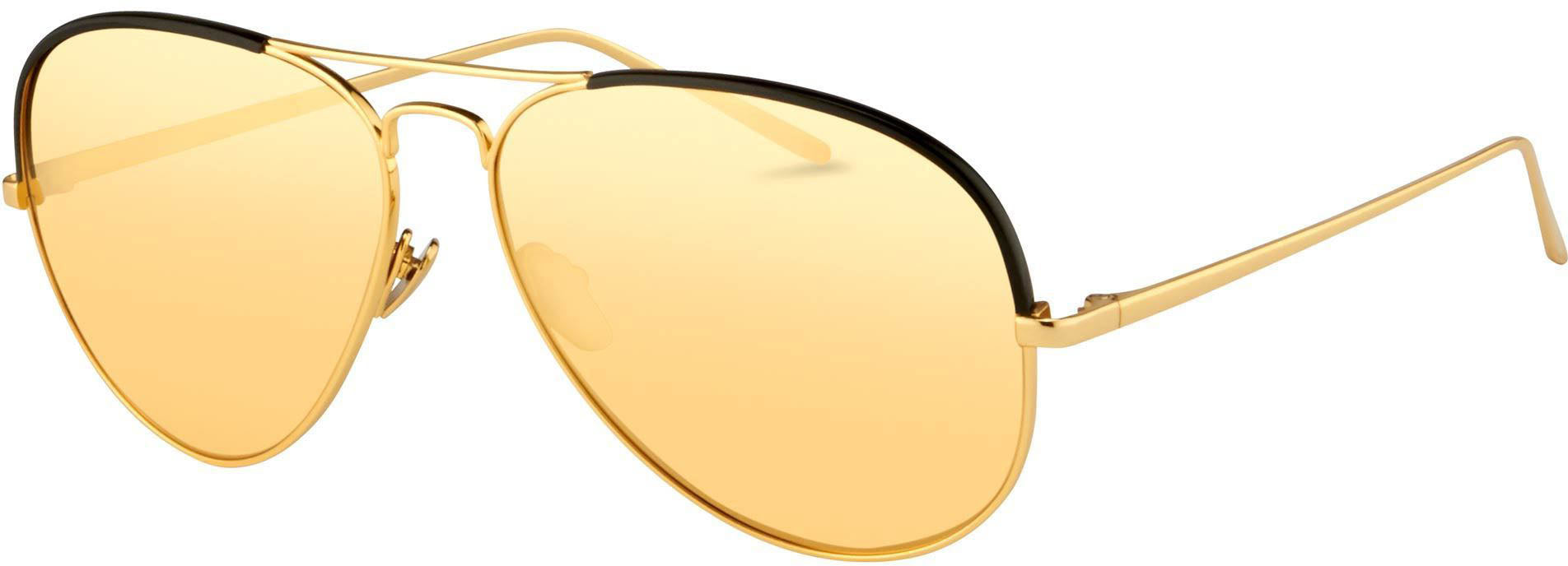 Color_LFL472C1SUN - Linda Farrow 472 C1 Aviator Sunglasses