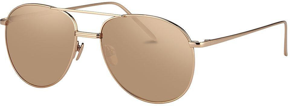 Color_LFL482C3SUN - Linda Farrow 482 C3 Aviator Sunglasses