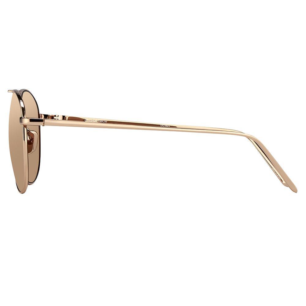 Color_LFL482C3SUN - Linda Farrow 482 C3 Aviator Sunglasses