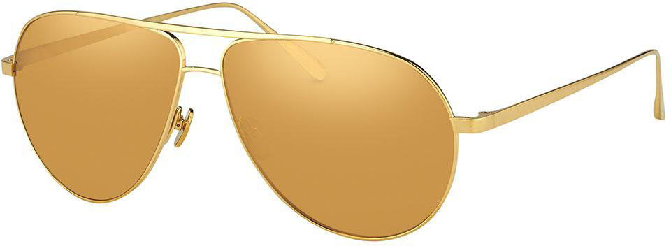 Color_LFL501C1SUN - Linda Farrow 501 C1 Aviator Sunglasses