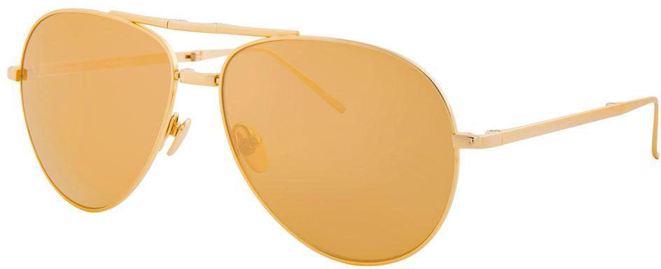 Color_LFL518C1SUN - Linda Farrow 518 C1 Aviator Sunglasses